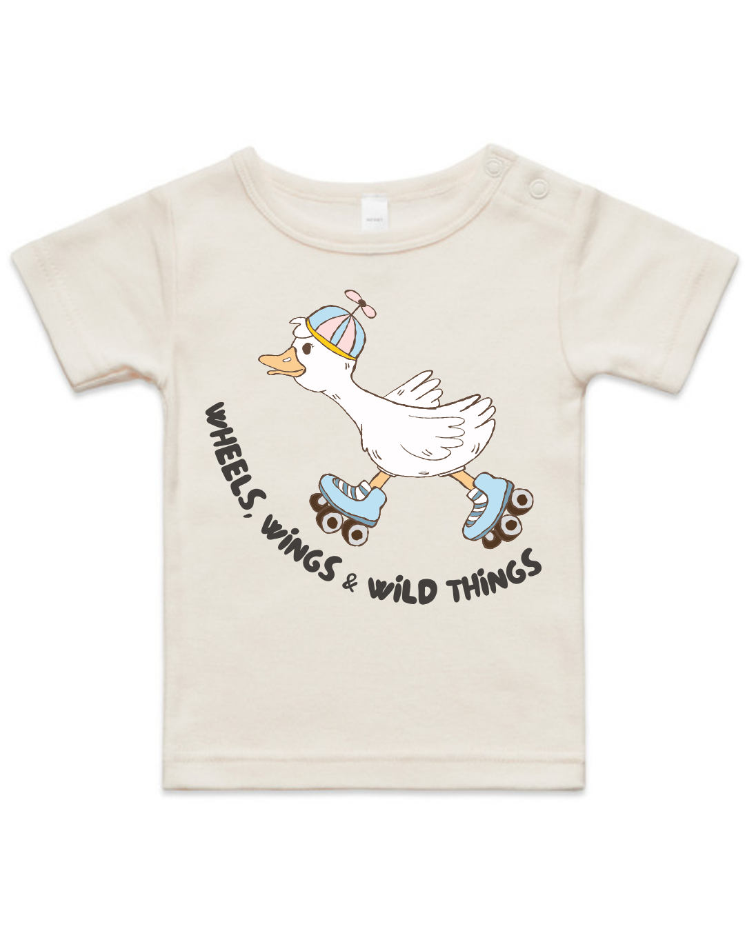 WHEELS, WINGS & WILD THINGS TEE 🛼🦆 | BABY
