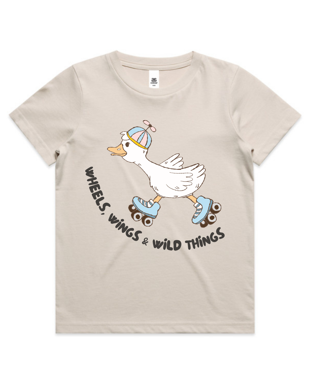 WHEELS, WINGS & WILD THINGS TEE 🛼🦆 | KIDS