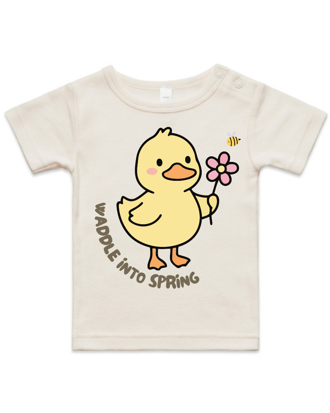 🐥 WADDLE INTO SPRING TEE | BABY