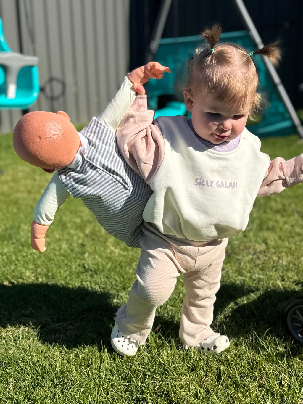 Pink + Purple Little Legends Romper | IN STOCK