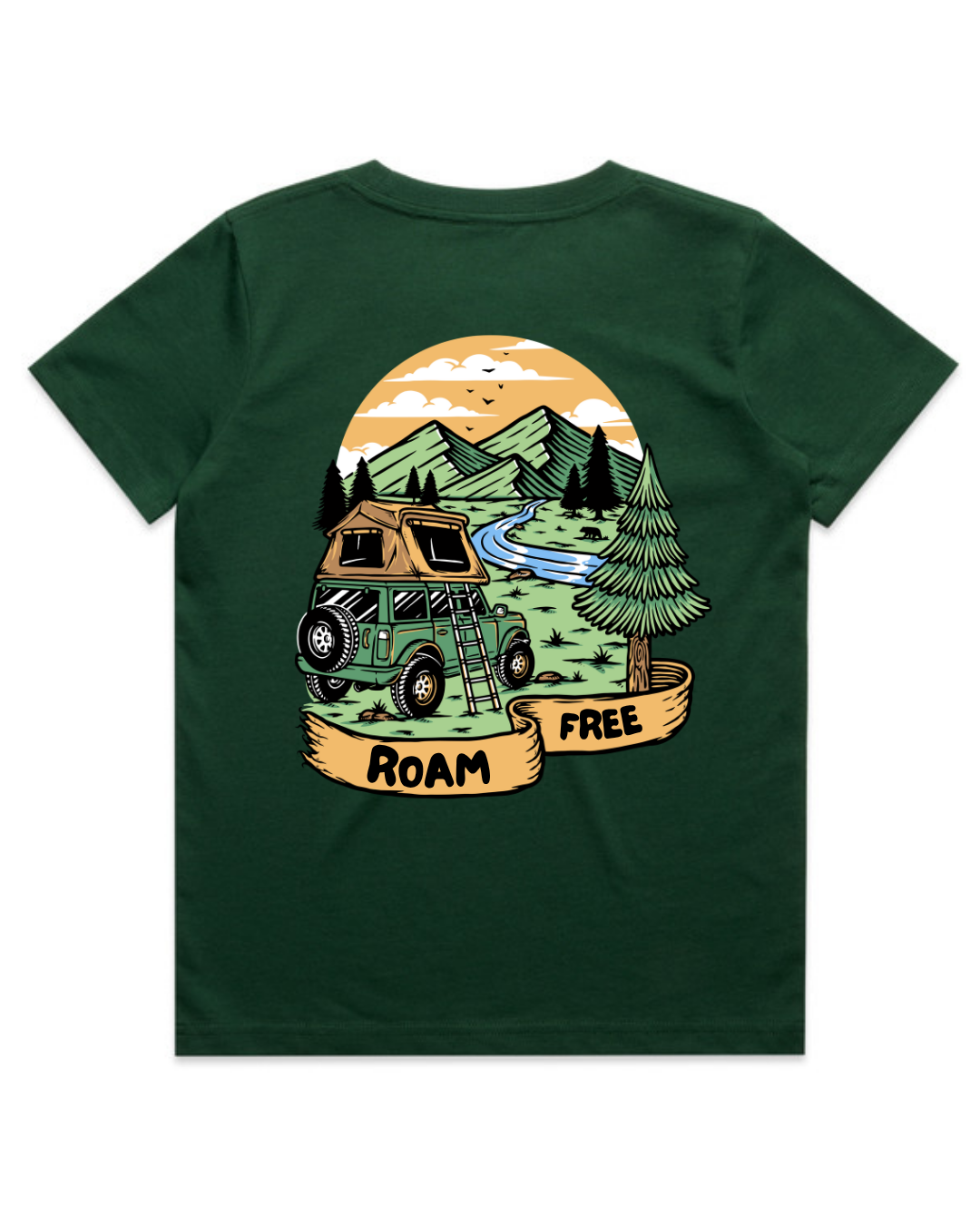 🌿 ROAM FREE TEE  | KIDS