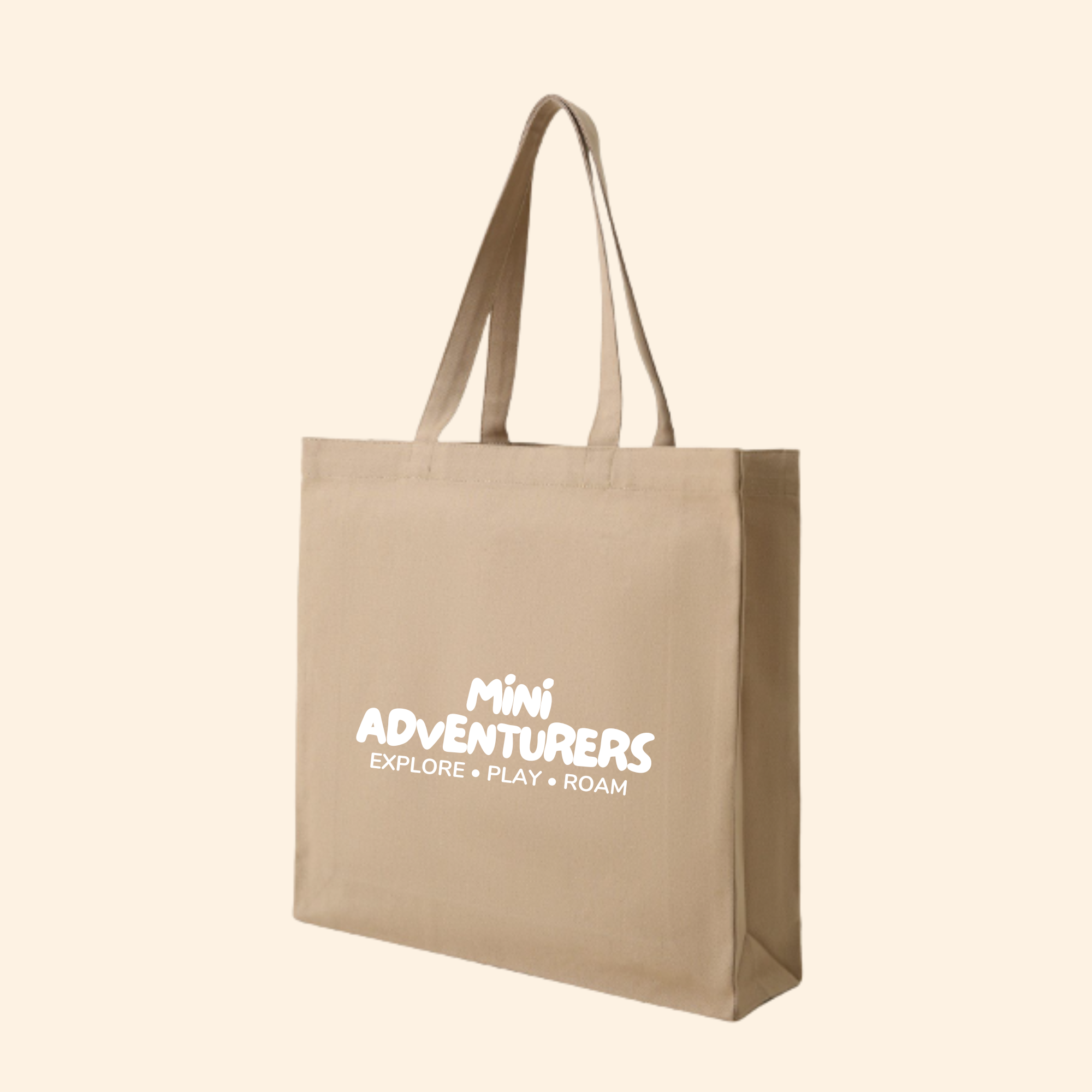 Mini Adventurers Canvas Tote