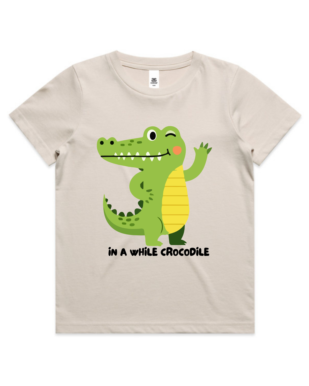 🐊 IN A WHILE CROCODILE TEE | KIDS