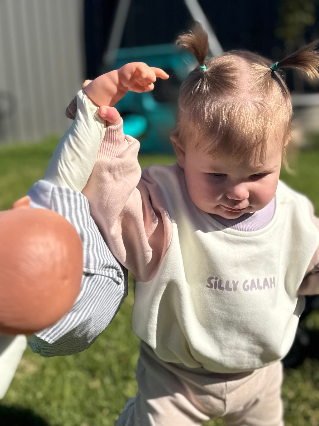 Pink + Purple Little Legends Romper | IN STOCK