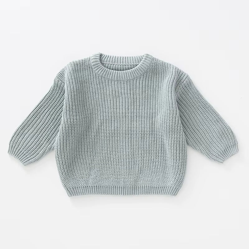 Sky Chunky Knit Sweater | PREORDER