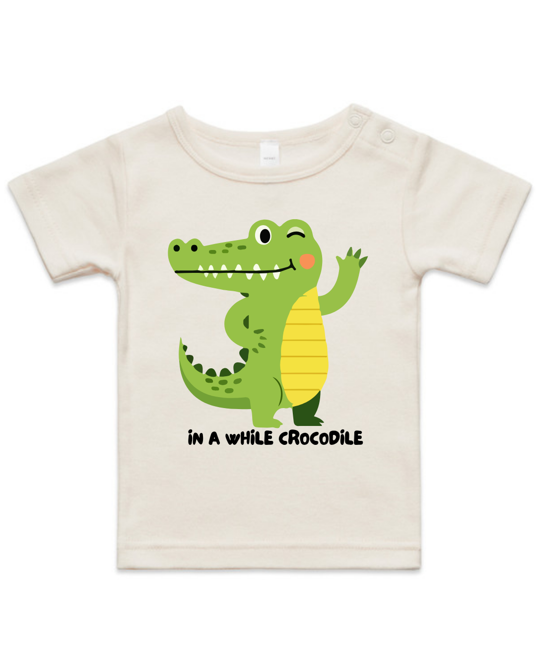🐊 IN A WHILE CROCODILE TEE | BABY