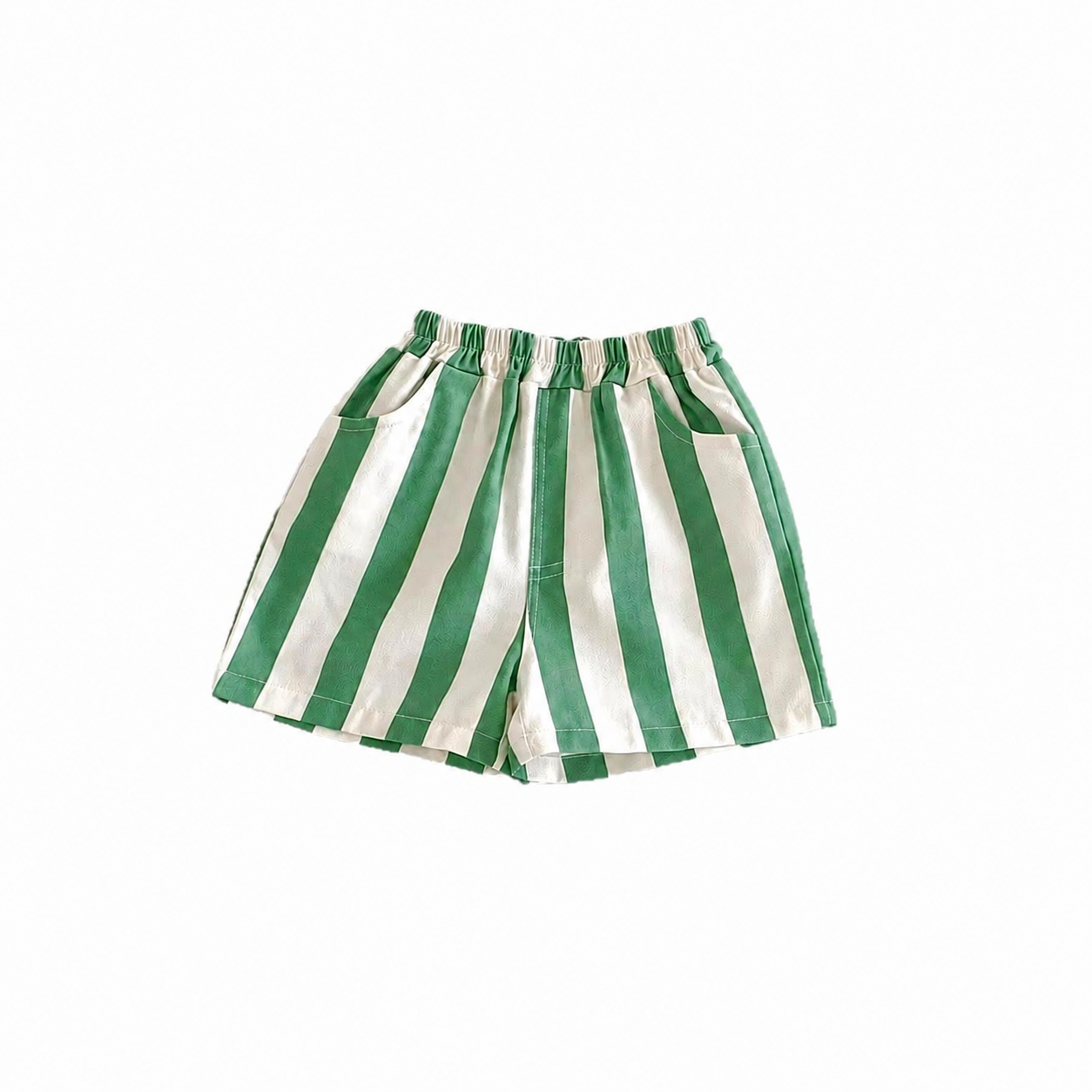 Pistachio Stripe Shorts | PREORDER