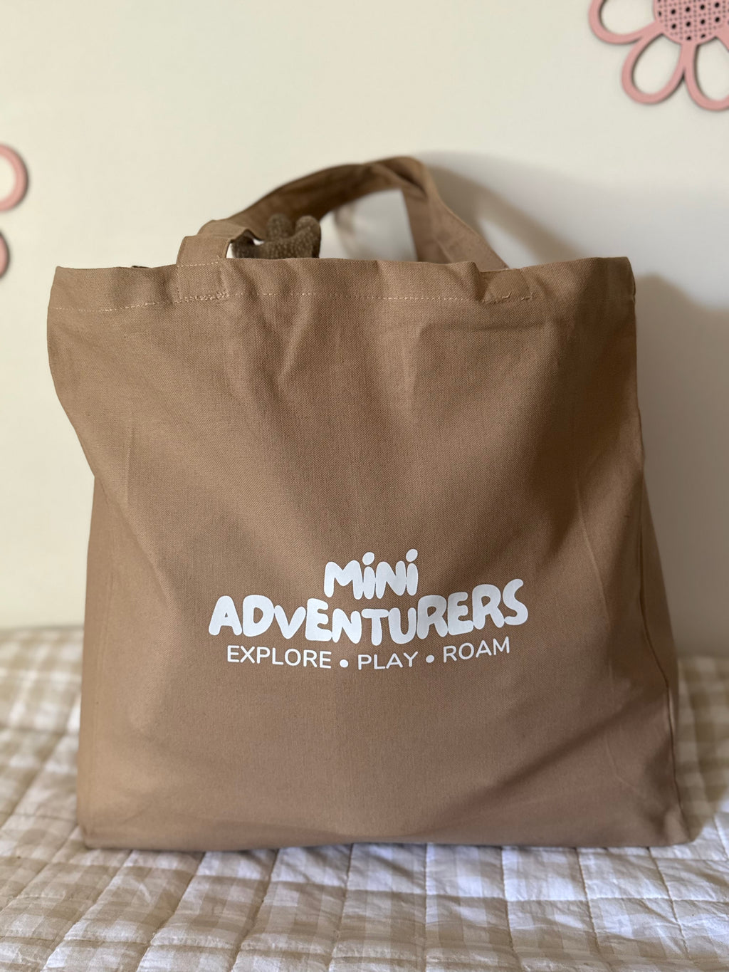 Mini Adventurers Canvas Tote