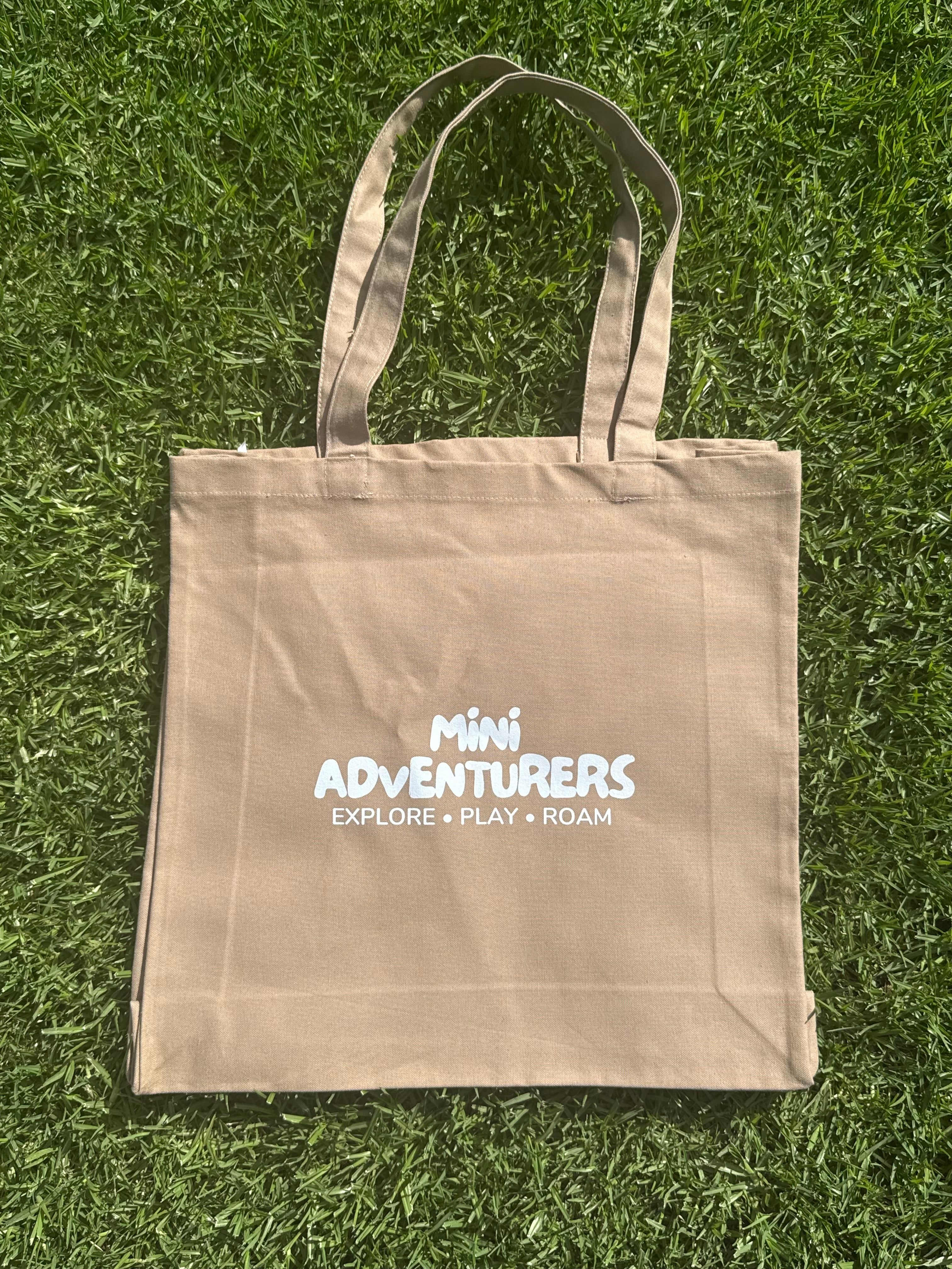 Mini Adventurers Canvas Tote
