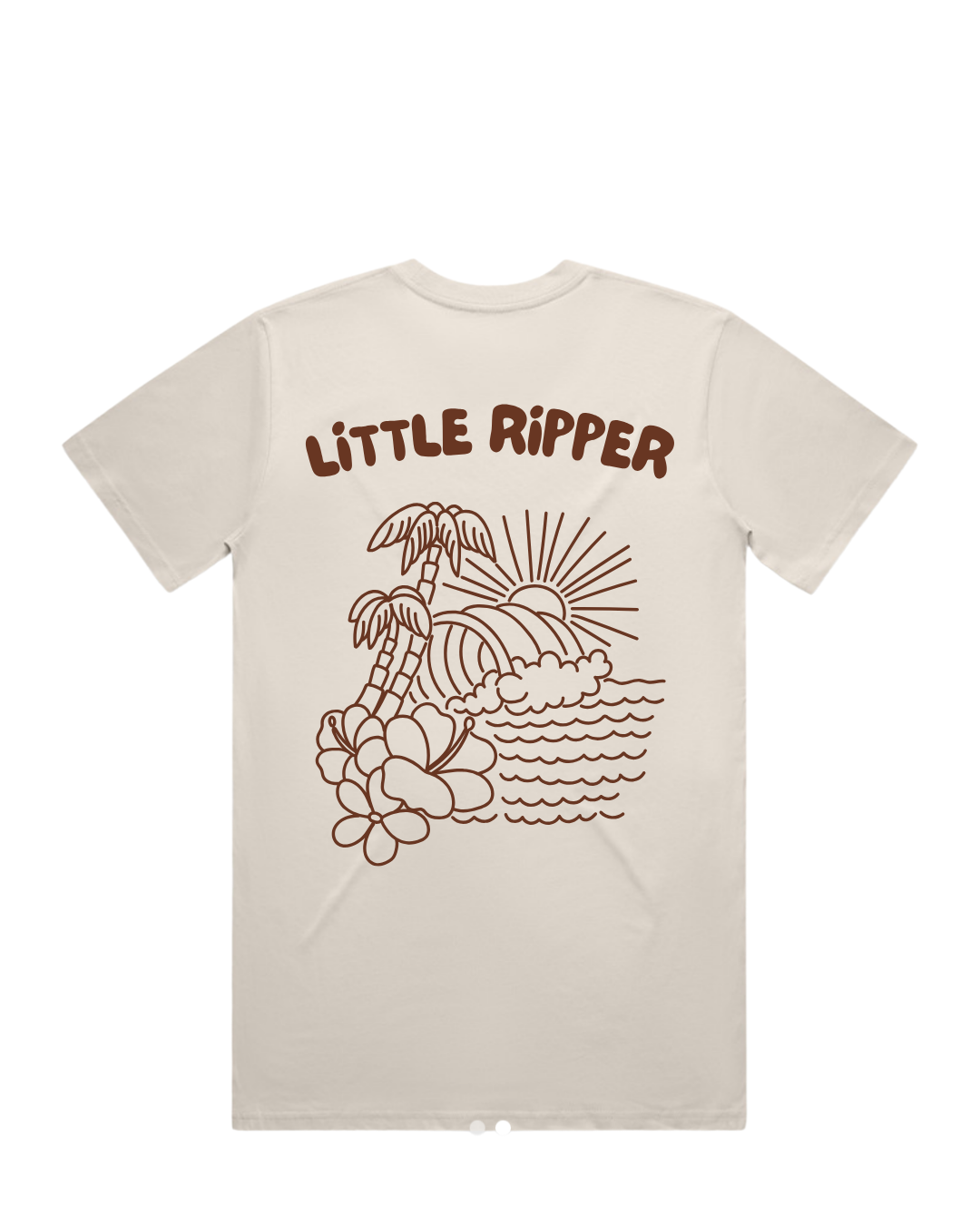 Little Ripper Tee | Bone + Chocolate