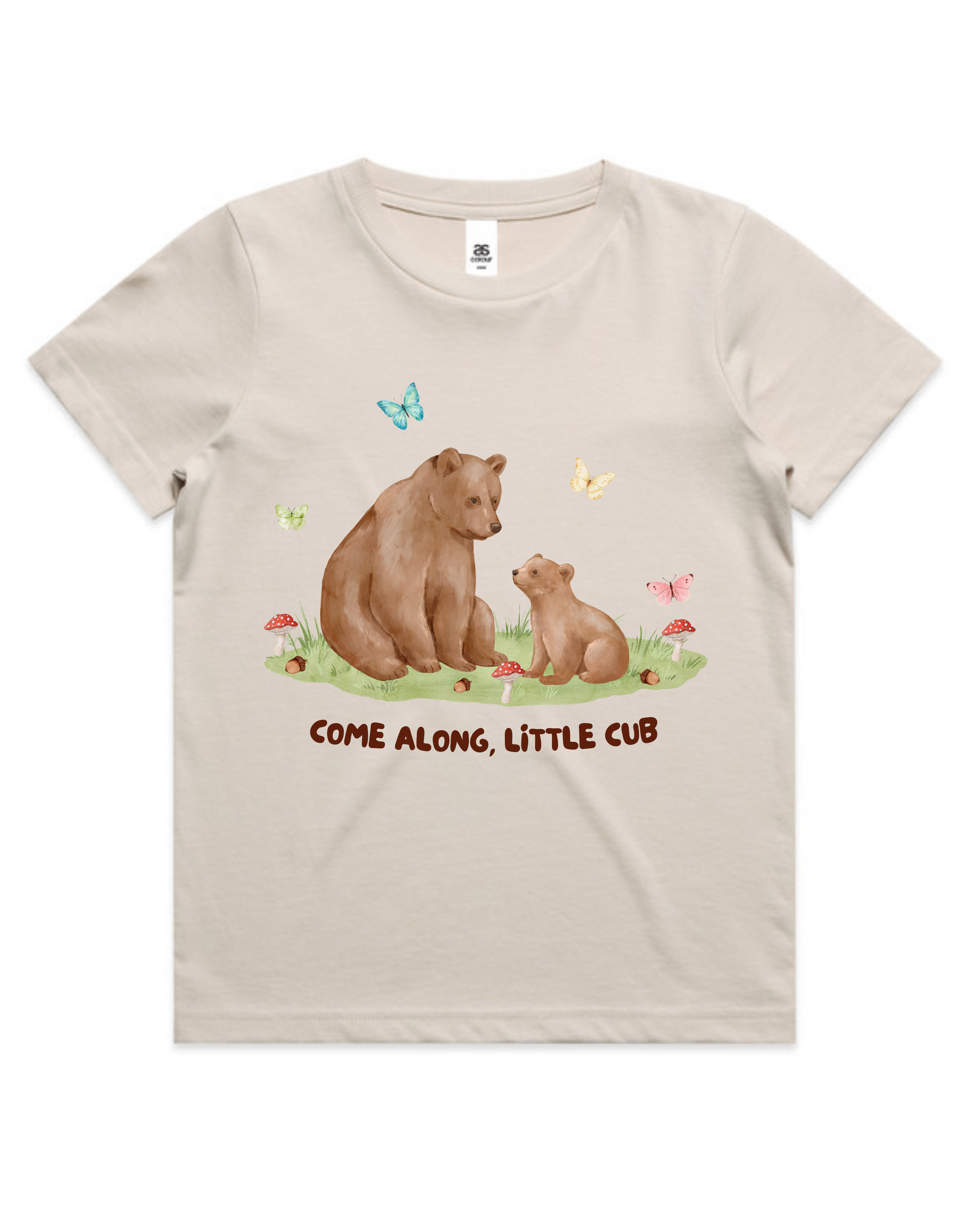 🐻 COME ALONG. LITTLE CUB TEE | KIDS