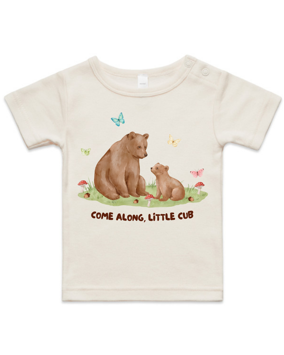 🐻 COME ALONG, LITTLE CUB TEE | BABY